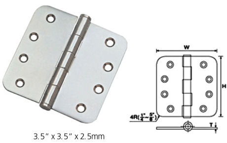 Stainless Stee Residential Hinges - Parliament Hinges